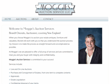 Tablet Screenshot of moggiesauction.com